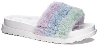 Treat Faux Fur Slide Slipper