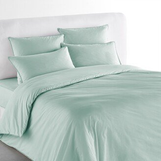 Augusta 100% Organic Cotton Percale 180 Thread Count Duvet Cover