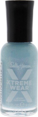 Xtreme Wear Nail Color - 413 Blue Blitz by for Women - 0.4 oz Nail Polish