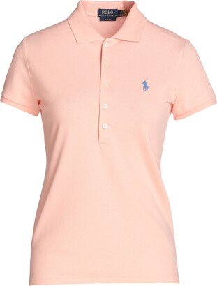 Slim Fit Stretch Polo Shirt Polo Shirt Light Pink-AA