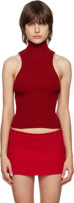 GUIZIO Red Semie Turtleneck