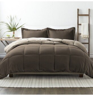 Premium Down Alternative Reversible Comforter Set-AC