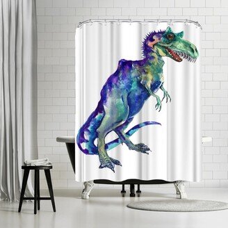 71 x 74 Shower Curtain, Dinasour Tyrannosaurus T Rex by Suren Nersisyan