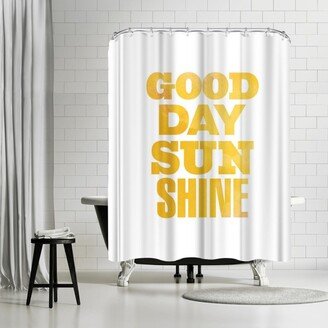 71 x 74 Shower Curtain, Good Day Sunshine by Motivated Type