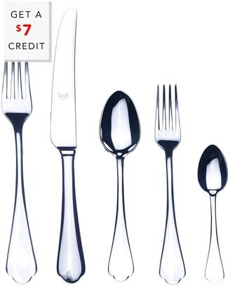 5Pc Flatware Set With $7 Credit