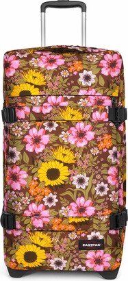 Transit'r M Popflower Brown Wheeled Luggage Brown