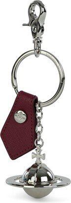 Orb-Plaque Chain-Linked Keyring