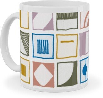 Mugs: The New Nautical - Naval Flags - Multi Ceramic Mug, White, 11Oz, Multicolor