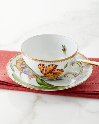 Old Master Tulips Teacup & Saucer