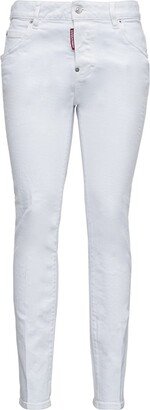 Cool Girl White Denim Jeans