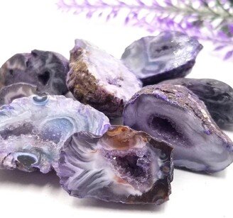 Purple Dyed Oco Geode