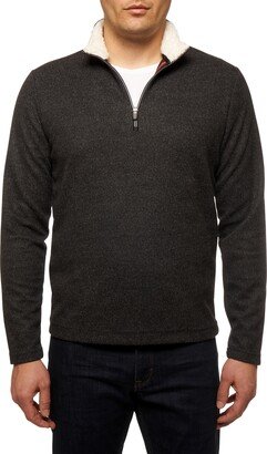 Virgo High Pile Fleece Lined Quarter Zip Pullover