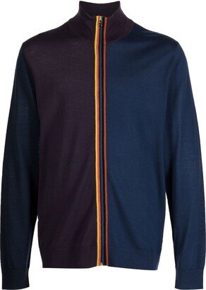 Multicolour Zip Jumper