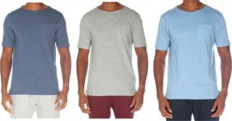 Unsimply Stitched Light Weight Short Sleeve Pocket T Value Pack