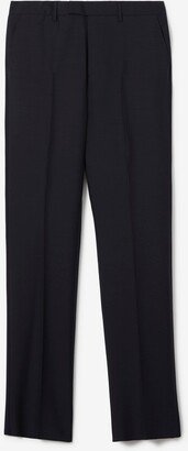 Classic Fit Wool Mohair Tailored Trousers Size: 40