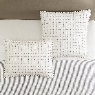 Georgie Pom Pom Quilted Sham