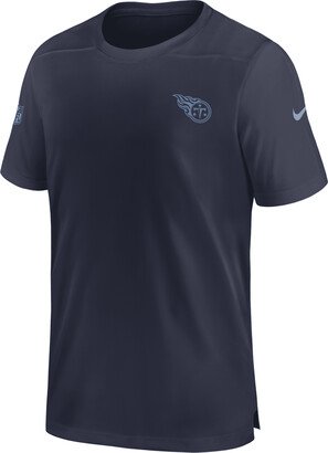 Men's Dri-FIT Sideline Coach (NFL Tennessee Titans) Top in Blue