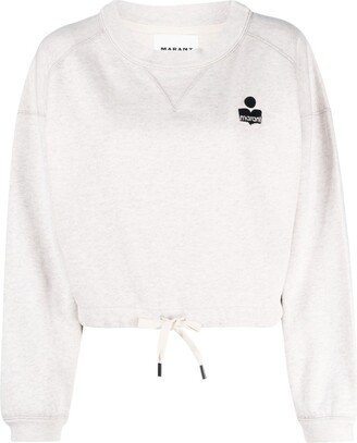 MARANT ÉTOILE Drawstring-Waist Logo Sweatshirt