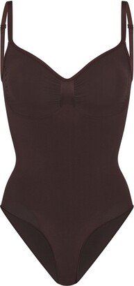 Seamless Sculpt Brief Bodysuit | Espresso