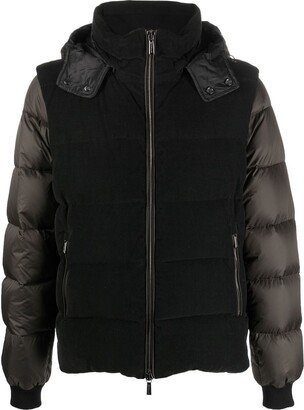 Detachable-Sleeve Padded Jacket-AB