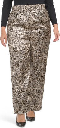 TJMAXX Plus Animal Print Pants For Women