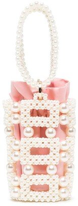 0711 Tamar pearl-detail bucket bag