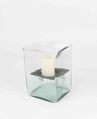 Square Small Candle Hurricane