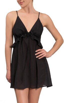 Isabelle Tie-Front Cotton Chemise