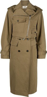 Layered Trench Coat