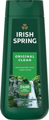 Irish Spring Original Clean Body Wash for Men - 20 fl oz