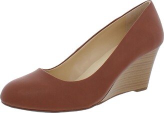 Sampson Womens Solid Pumps Wedge Heels