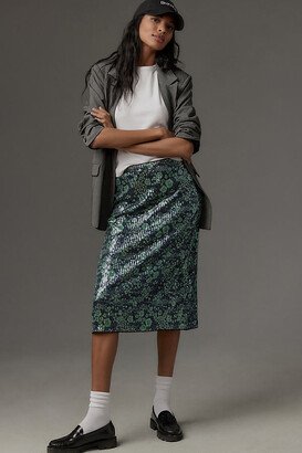 Jolette Sequin Midi Skirt