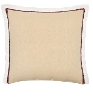 Emory Solid Woven Mini Diamond like Sham, European