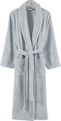 Marseille Fabric Bathrobe with Shawl Collar The Urban Port, Gray