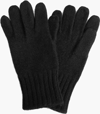 Black Cashmere Texting Gloves