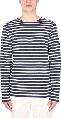 Striped Long-Sleeved T-Shirt-AA