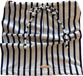 Navy Stripe Cabana Cover