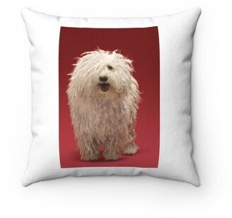 Hungarian Komondor Pillow - Throw Custom Cover Gift Idea Room Decor