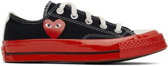 Black & Red Converse Edition Chuck 70 Low-Top Sneakers