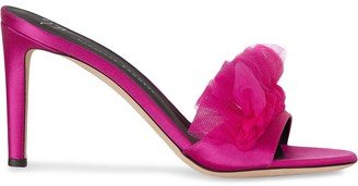 Nausica satin mules