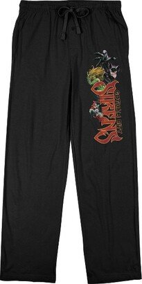 Gotham City Sirens Mens Sleep Pajama Pants-Medium