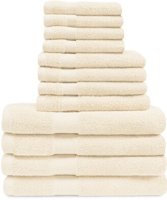 Highly Absorbent 12Pc Egyptian Cotton Towel Set-AP