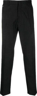 Pressed-Crease Cropped Trousers-AE
