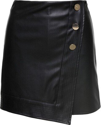 Eco Leather Skort