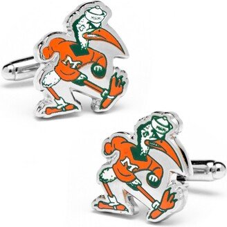 Vintage University of Miami Hurricanes Cufflinks