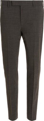 PT Torino Straight-Leg Cropped Tailored Trousers-AC