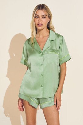 Inez Washable Silk Short PJ Set-AB