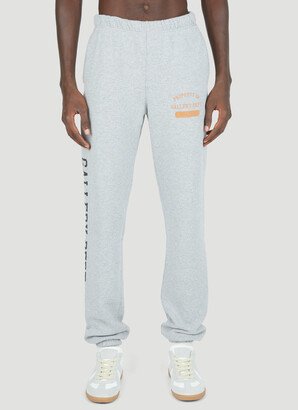 Logo Print Track Pants - Man Track Pants Grey L