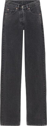 Wide-Leg Organic Cotton Jeans-AA