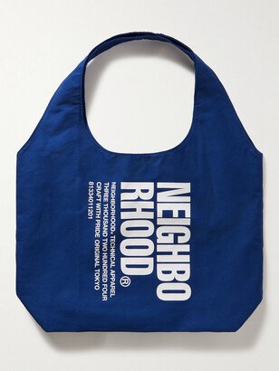 ID Logo-Print Cotton-Twill Tote Bag